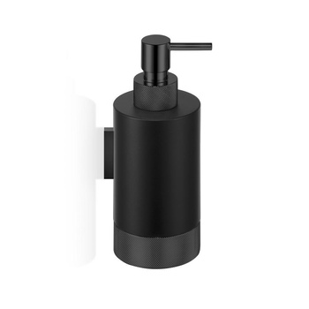 Dozownik mydła Decor Walther naścienny Czarny mat / Czarny mat