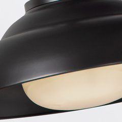 Lampa wisząca Palmetto - 1 źródło światła - Miejski brąz