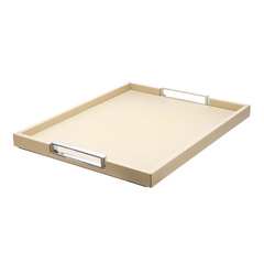 TACA SKÓRZANA VICTOR - 44 x 54 x 4.5 CM - GIOBAGNARA - MY HONEY HOME