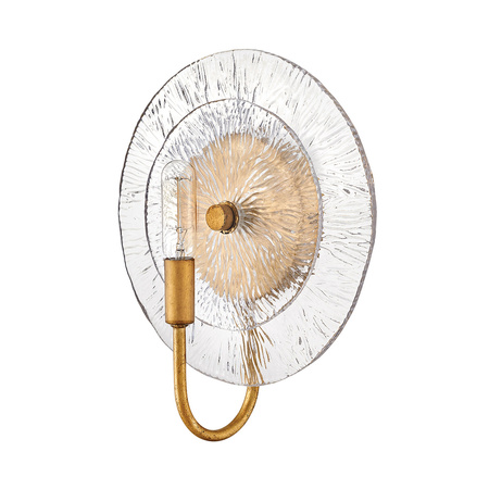 Kinkiet Rene - 1 źródło światła - Przecierany mosiądz