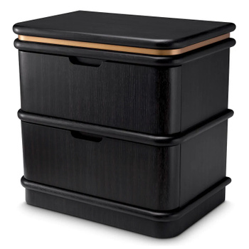 Stolik nocny Eichholtz Costanzo grey oak veneer