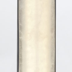 Duży kinkiet LED Caesar - Miejski brąz