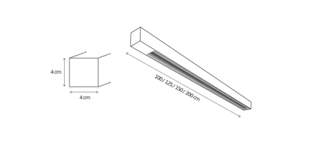Szynoprzewód Authentage Profile o szerokości 125 cm