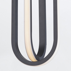 Lampa wisząca Demark - Matowa czerń