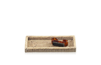 Taca grzebieniowa Decor Walther prostokątny Rattan jasny