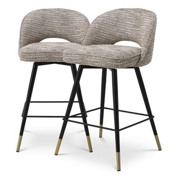 Krzesło barowe Cliff 2 zestaw 2 szt. - Eichholtz - My Honey Home