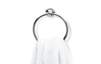 CLASSIC Wieszak na ręczniki (pierścień) Decor Walther chrom
