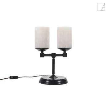 Lampa stołowa Authentage Bellefeu w stylu świecznika