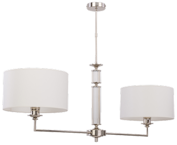 LAMPA WISZĄCA ARTU - MOSIĄDZ NIKLOWANY  - KUTEK MOOD - MY HONEY HOME