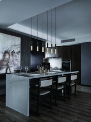 Lampa wisząca Slimi S Nero Track Orlicki Design