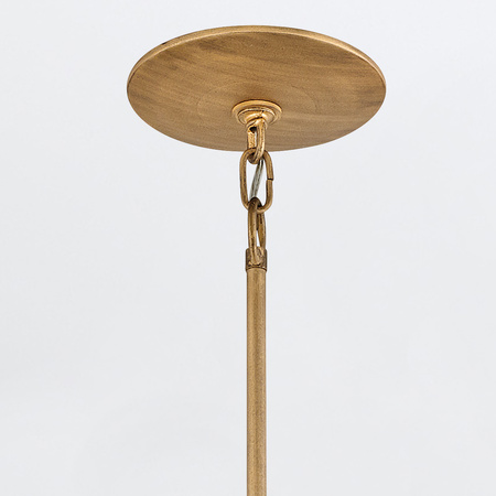 Lampa wisząca Flora - 3 źródła światła - Oksydowane złoto