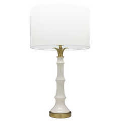 Lampa stołowa LOBOC T01019BR-WH