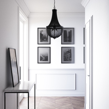 Lampa wisząca ROMA P04543BK