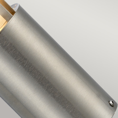 Mała latarnia stojąca Paignton - 1 źródło światła - Stal nierdzewna