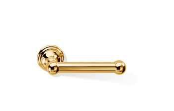 CLASSIC Uchwyt na papier toaletowy Decor Walther pojedynczy złoto 24-karatowe