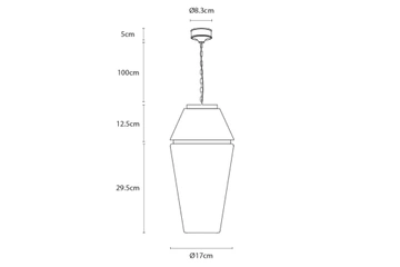 Lampa wisząca Authentage Alb