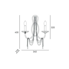 Kinkiet MADRID - MyHoneyHome
