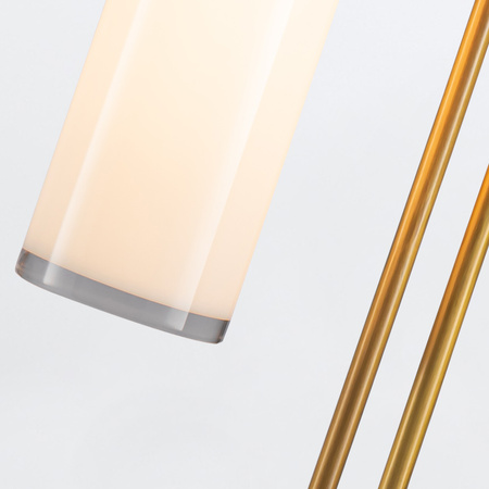 Lampa stołowa Wynwood - 1 źródło światła - Vintage mosiądz