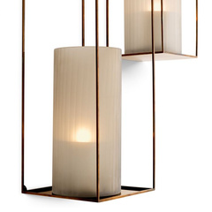 Stojak ścienny Deco prostokątny zestaw 2 szt. Eichholtz