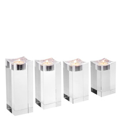 Tealight Holder Giancarlo high set of 4