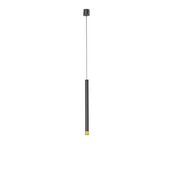Lampa wisząca Q I Nero / Gold 40