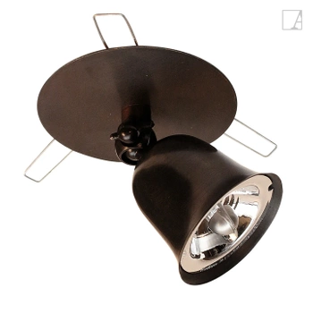 Lampa kierunkowa Authentage Fleure na dysku ze sprężynami