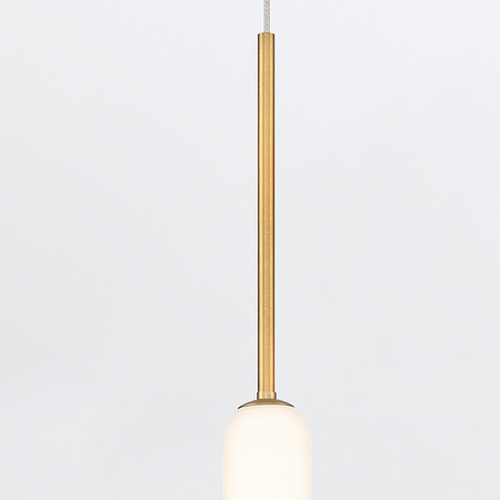 Lampa wisząca Cumberland - 1 źródło światła - Szczotkowane złoto