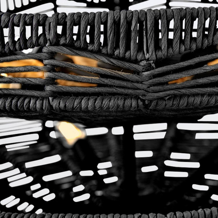 Żyrandol Ophelia - 13 źródeł światła - Czarny