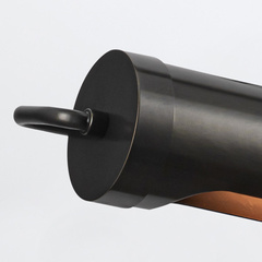 Średnia obrazówka Wynwood - 2 źródła światła - Miejski brąz