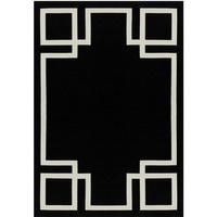 DYWAN HAMPTON BLACK ART DECO 160 X 230 CM FARGOTEX - MY HONEY HOME