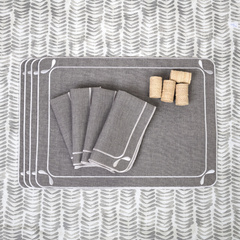 OBRUS BAWEŁNIANY DRAGONFLY - 130 x 250 CM - ROSEBERRY HOME - MY HONEY HOME