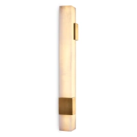 Kinkiet Furore antique brass finish alabaster Eichholtz