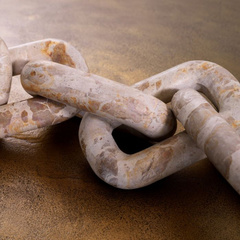 Dekoracja Eichholtz Salda z brązowego marmuru