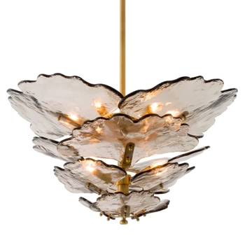 Żyrandol Florina smoke glass Eichholtz
