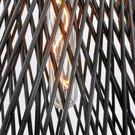 Lampa wisząca Twyla - 1 źródło światła - Czarny