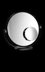 Lustro stojące Decor Walther Czarny mat / Chrom