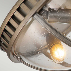 Plafon Halleron - 3 źródła światła - Oksydowany brąz