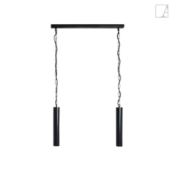 Lampa wisząca Authentage Tubelum o szerokości 75 cm - 2 źródła światła - 15 cm