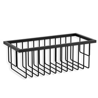 Kosz prysznicowy Decor Walther Czarny mat