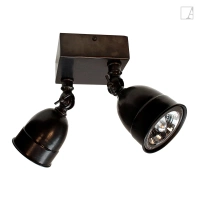 Lampa kierunkowa Authentage Poire na kwadratowej podstawie - średnia