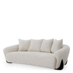 Sofa Siderno seashell off-white Eichholtz