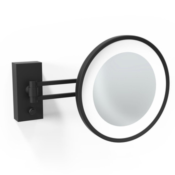 Lusterko kosmetyczne podświetlane Decor Walther Czarny mat