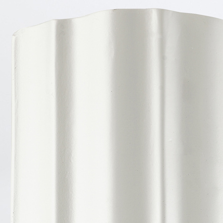 Kinkiet Martine - 2 źródła światła - Antyczna biel