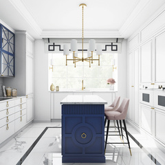 Lampa wisząca DENVER P06970BR-WH