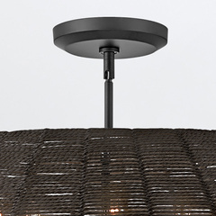 Lampa wisząca Luca - 5 źródeł światła - Czarny