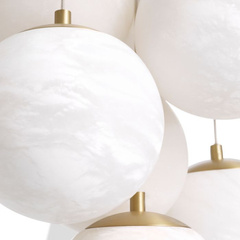 Żyrandol Eichholtz Sphinx L antique brass finish