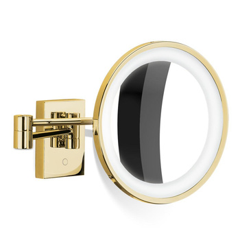 Lusterko kosmetyczne podświetlane Decor Walther złoto 24-karatowe