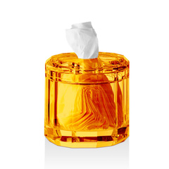 KRISTALL Pudełko na chusteczki Decor Walther Bursztyn