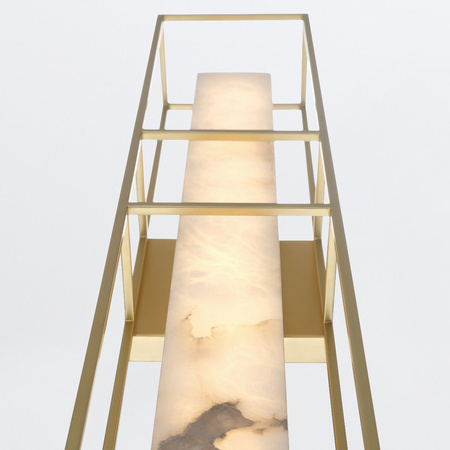 Duży kinkiet Blakley - 1 źródło światła - Szczotkowane złoto