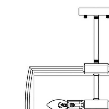Lampa wisząca FARO P04046NI-WH